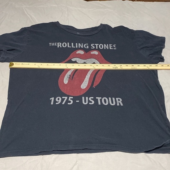 The Rolling Stones 1975 - US Tour men’s tshirt size XLarge - Picture 6 of 7